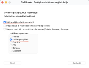 Fitek e-rēķinu sistēmas reģistrācija