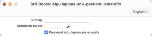 Algu lapiņas uz e-pastiem