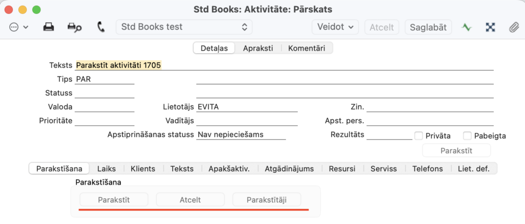 parakstīšanas iespējas