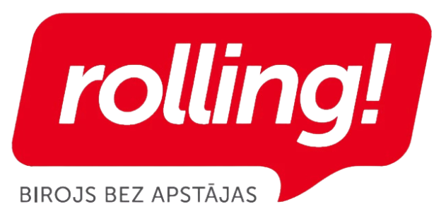 Rolling logo