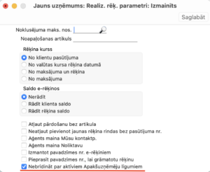 nebrīdināt par aktīviem apakšuzņēmēju līgumiem