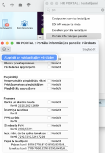 Aizpildīt ar noklusētajām vērtībām