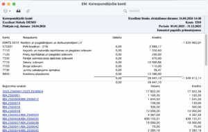 korespondējošie konti
