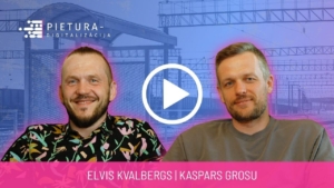 Elvis Kvalbergs un Kaspars Grosu